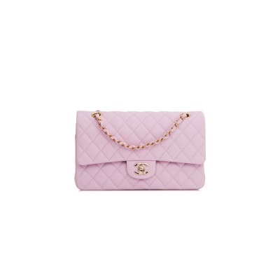 CHANEL CAVIAR QUILTED MEDIUM DOUBLE FLAP 1051142 (25*15*7cm)